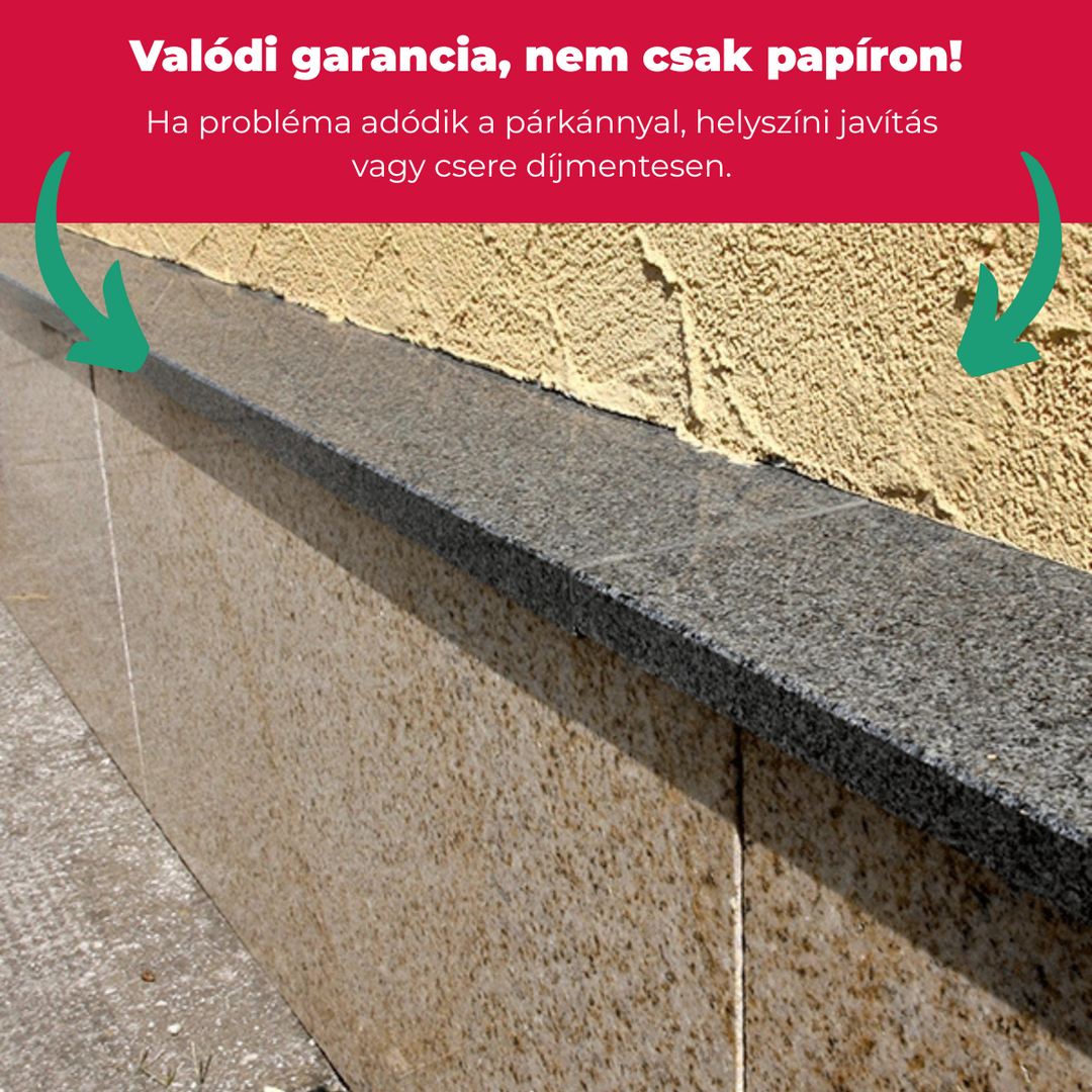 Padan Dark Gránit - kőpárkány - Image 4