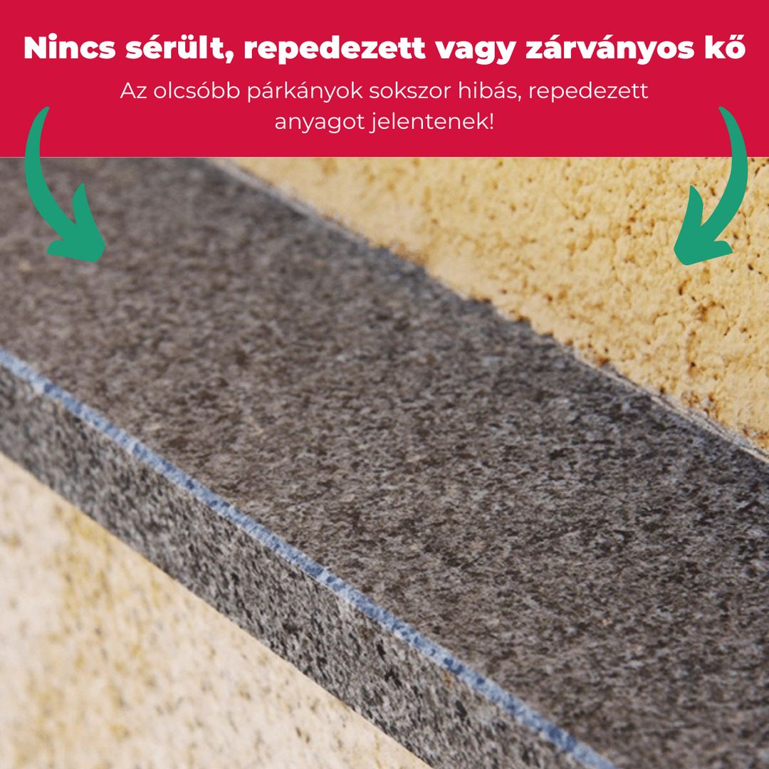 Padan Dark Gránit - kőpárkány - Image 3