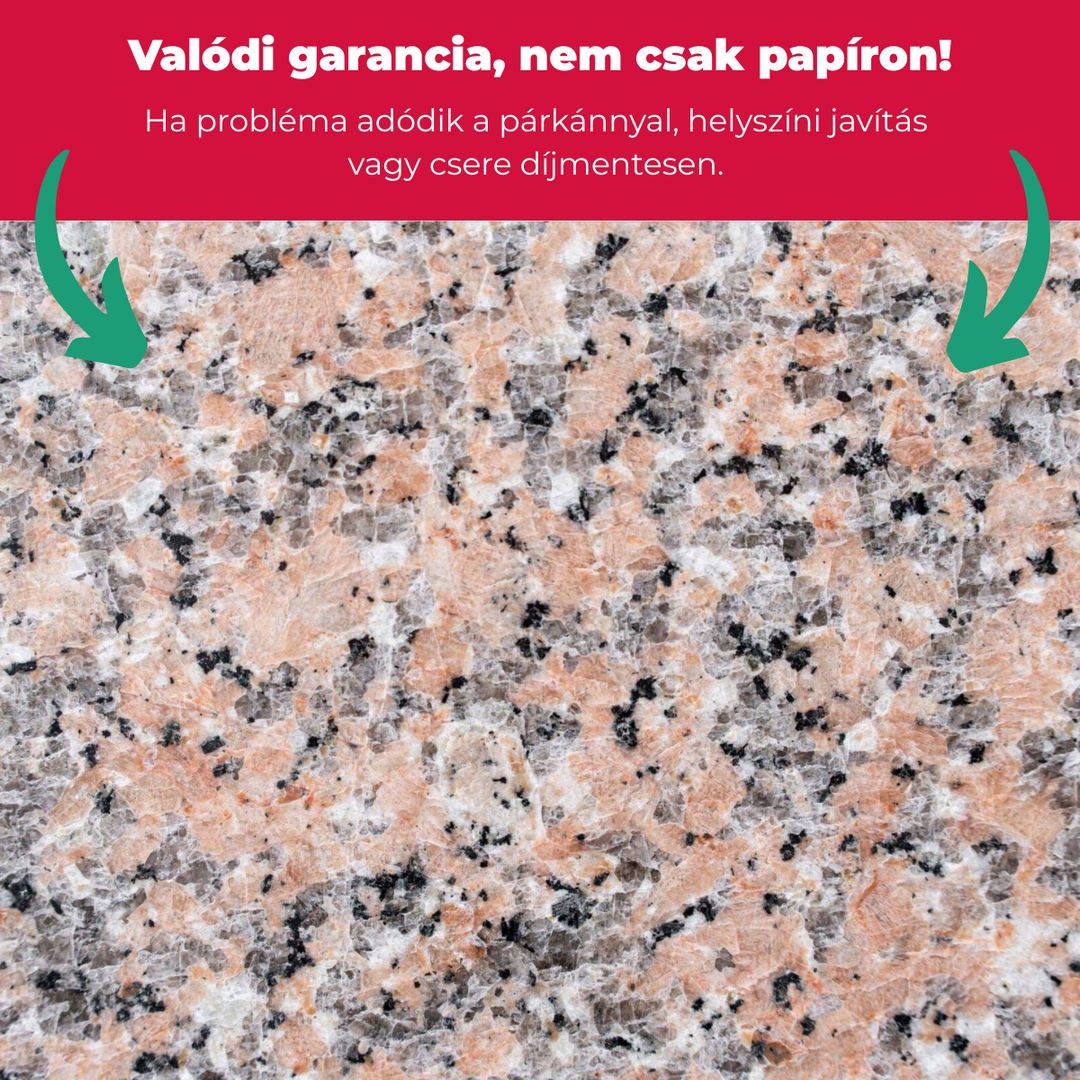 Rosa Porino gránit - kőpárkány - Image 3